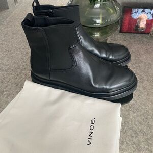 Vince Litton Water Repellent Chelsea Boots NEW